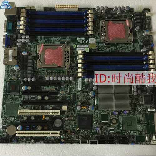 议价超微X8DTIF1366针X58主板双路服务器主板可支持X5650PCIE适用