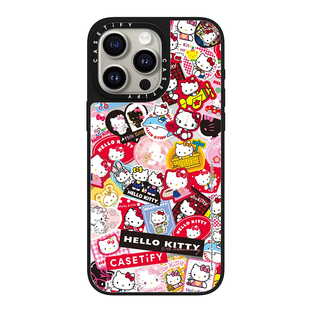 现货CASETiFY联名Hello Kitty甜蜜来袭适用苹果iPhone17 pro max手机壳16/15/14磁吸镜面air卡通可爱保护套13