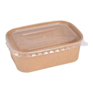 牛皮纸露营野餐盒蛋糕水果一次性餐盒便当寿司甜品纸盒轻食打包盒