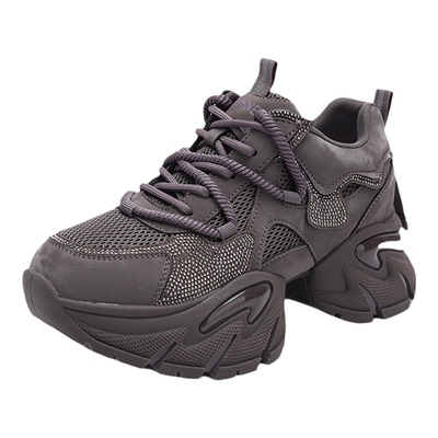 达芙妮2025新款增高6CM老爹鞋