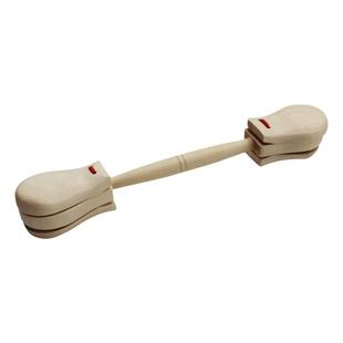 儿童西班牙长柄响板手摇响板双头摇板子午板奥尔夫打击乐器教具