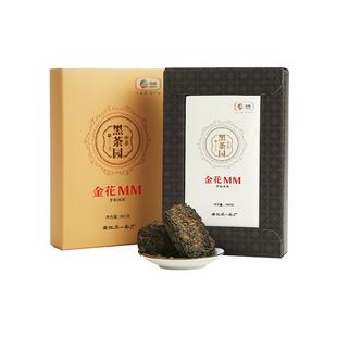 中茶茶叶 安化黑茶金花mm手筑茯砖360g 中粮茶叶