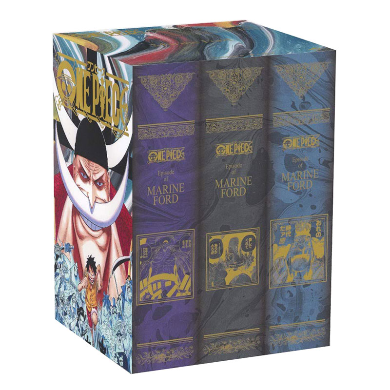 海贼王第一/二/三/四部 EP1/2/3/4/5/6/7/8/9/10 漫画套装 新版豪华盒装 顶上战争篇/和之国篇 日文原版漫画书 航海王ONE PIECE