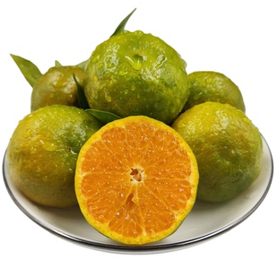 广西清香蜜橘纯甜无酸桔子新鲜现摘水果青皮桔子巴西柑青龙桔包邮