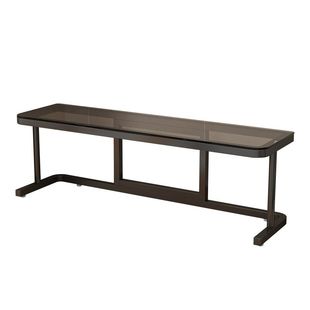 厨房置物架钢化玻璃一字板台面微波炉架子灶台收纳架多层小尺寸