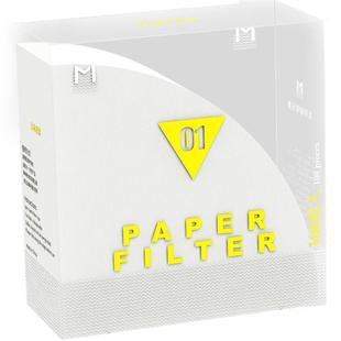 MAVO咖啡滤纸 手冲咖啡过滤纸 V60进口滤纸100张 可食用级