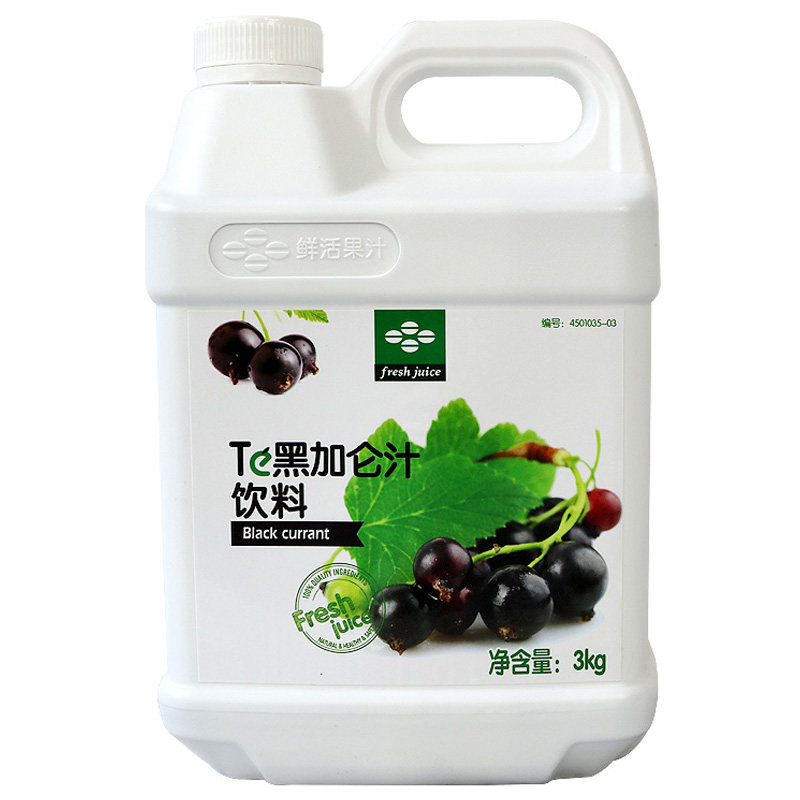 浓缩果汁黑加仑汁鲜活商用饮料