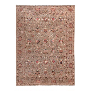 视觉味道 阿富汗进口羊毛客厅地毯 手工复古法式经典波斯大地毯