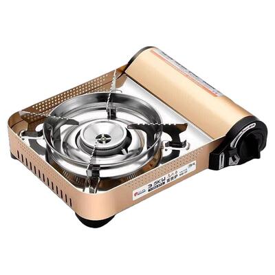 脉鲜户外露营防风猛火炉野炊便携式瓦斯燃气炉山姆同款富贵卡式炉