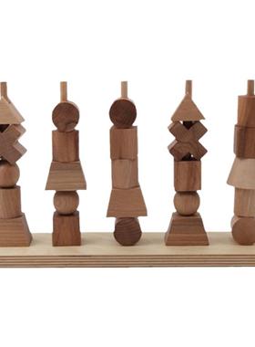 简约样板间儿童房书桌软装摆件