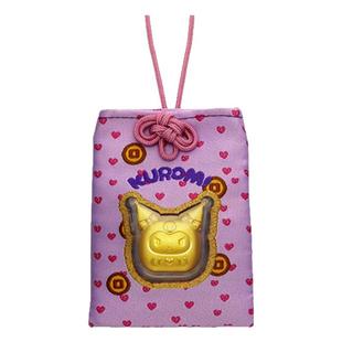 潮宏基三丽鸥黄金御守库洛米锦囊挂件学生生日礼物女友闺蜜