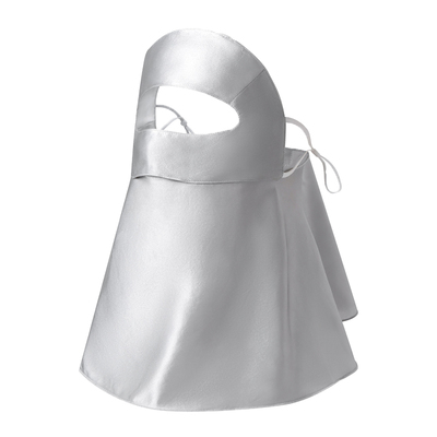 SJK全脸防晒真丝面罩女桑蚕丝脸基尼防紫外线遮脖子夏季口罩面纱