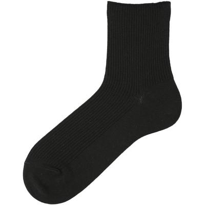 Tabio罗纹袜子男百搭透气吸湿