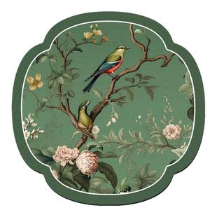 新中式硅藻泥茶席防烫茶旗茶布小号桌旗家用吸水隔热茶垫茶道零配