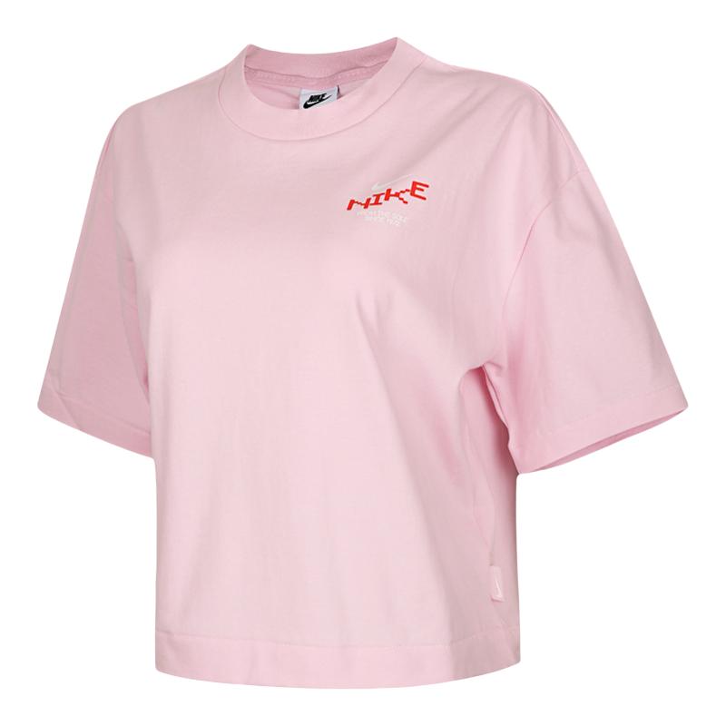 【自营】NIKE耐克女针织运动短袖休闲T恤女装IV3241-663