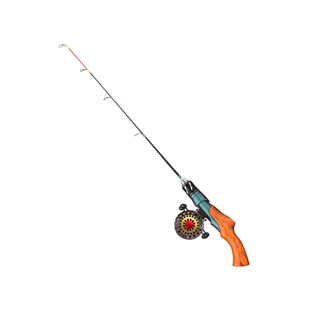 黄竹鲫冰钓竿微铅轮专用全套装实心新款型高端冬钓鱼竿桥筏竿阀杆