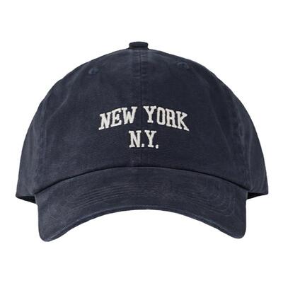 BM帽子女秋冬2026新款NEW YORK NY风格刺绣显脸小遮阳百搭鸭舌帽