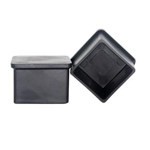 橡胶方外套不锈钢管保护帽外套外塞软胶塞桌椅脚垫凳子耐磨损皮套