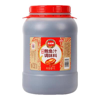 凤球唛精制鲍鱼汁6kg即食鲍汁捞饭拌饭商用鲍汁即食捞面调味酱料