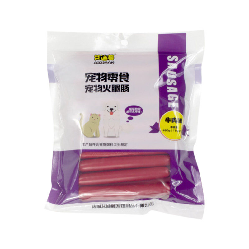 火腿肠犬猫通用奖励零食牛肉鸡肉