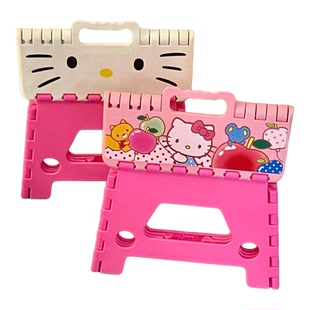 卡通折叠凳少女风儿童小凳子高颜值便携式小凳子简约现代火车马扎