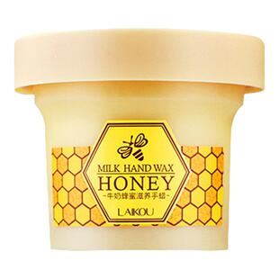莱蔻牛奶蜂蜜手蜡120g撕拉手膜嫩滑老牌国货细嫩双手护理干纹粗糙