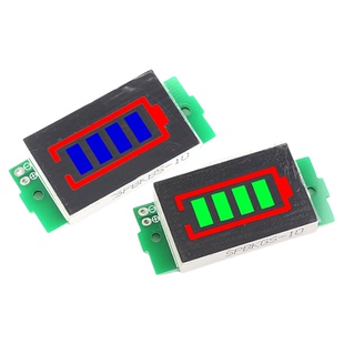 1/2/3/4/6/7/8S锂电池电量表 三串LED锂电池组指示灯板显示器模块