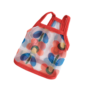 网纱防晒背心宠物猫咪狗狗夏季凉凉衣法斗柯基泰迪幼犬比熊衣服薄