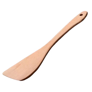 榉木锅铲长柄家用无漆无蜡木铲木质食品级不粘锅专用炒菜煎铲厨具