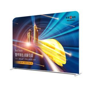 快幕秀展架年会签到墙快展活动会议背景板签字墙签名墙签到板定制