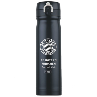 皇马利物浦C罗苏亚梅西保温杯尤文图斯中超学生运动水壶弹跳杯子