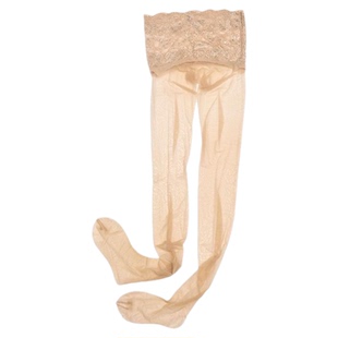 蕾丝高腰带柔情哑光无缝裆丝袜女1D超薄隐形细腻天鹅绒无痕连裤袜