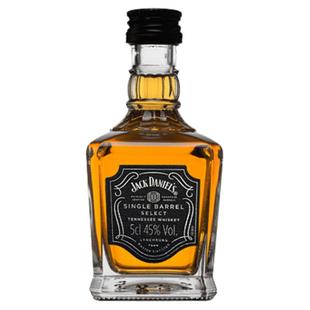 杰克丹尼威士忌美国田纳西州调和型进口洋酒单桶50ml小瓶调酒基酒