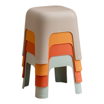 禧天龙加厚矮凳可收纳叠加小板凳