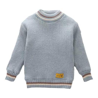 冬季加绒加厚儿童毛衣