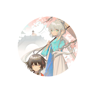 【幕醒森林】Vsinger 洛天依  乐正绫言和周边色纸吧唧徽章明信片