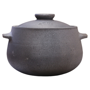 荥经传统老式土砂锅熬中药煎药壶家用炖汤砂锅煲大容量燃气灶专用