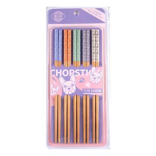 唐宗筷楠竹筷子家用新款高档无漆无蜡防霉食品级筷子分餐专人专用