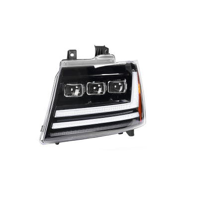 07-14款雪佛兰Avalanche/Suburban Tahoe车头灯总成塔河大灯总成