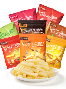 三只松鼠_脆薯条18gx40袋非膨化