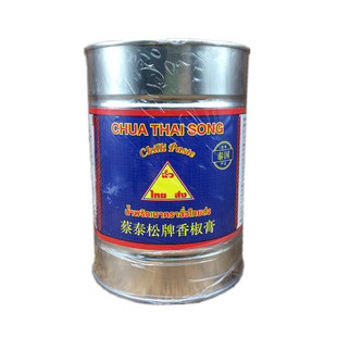 蔡泰松牌辣椒膏泰国进口香椒膏冬阴功调料东南亚风味辣椒酱2.7kg