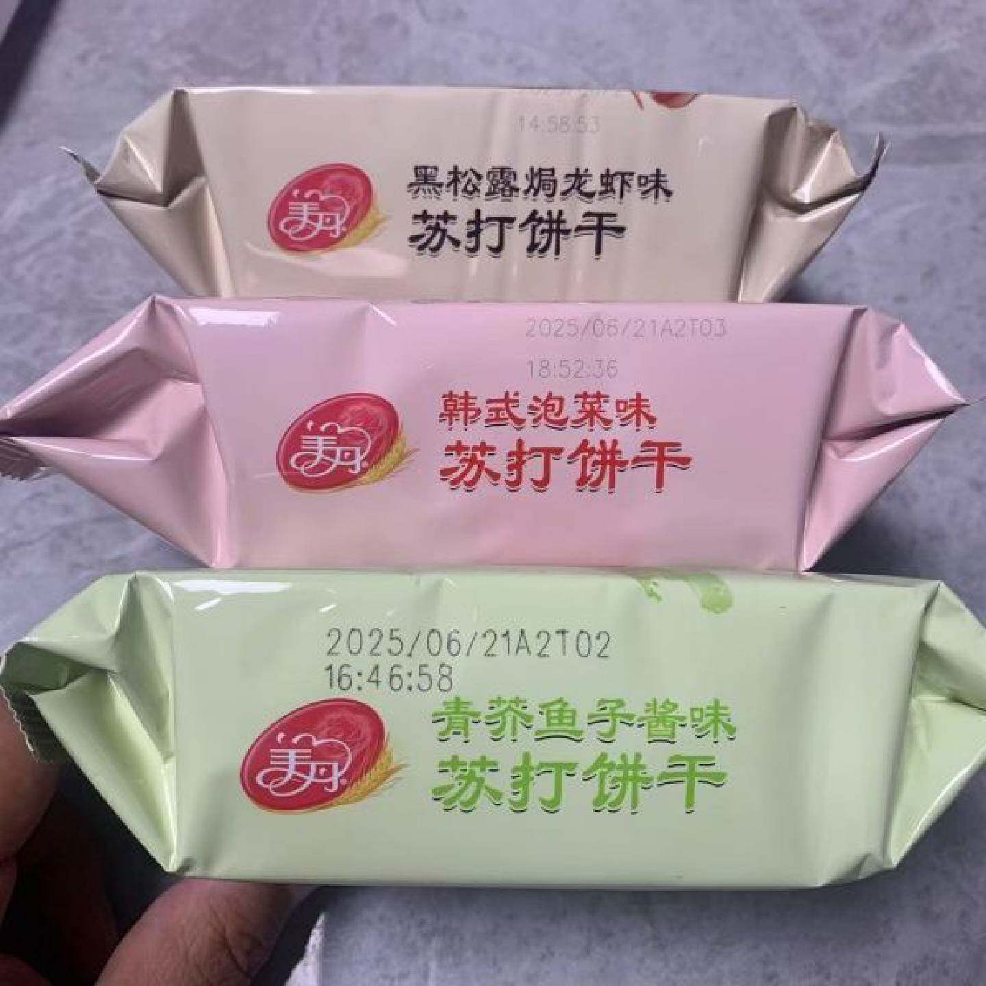 美丹苏打饼干80g*6包
