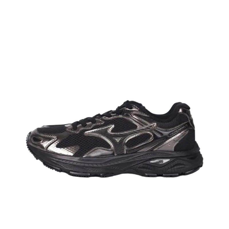 Mizuno/美津浓Racer S复古镜面镭射反光男鞋休闲运动鞋跑鞋老爹鞋