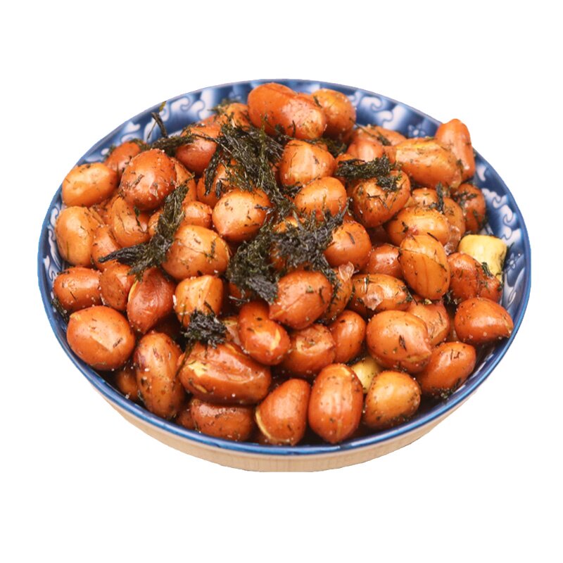 海苔花生罐头浙江特产即食零食