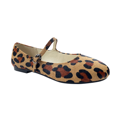 玛丽珍法式复古一字扣带芭蕾舞鞋