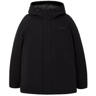 【机能冰壳防泼水】杰克琼斯工装羽绒服冬季连帽中长夹克外套男装