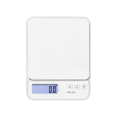 得力小型电子秤克称高精度厨房秤
