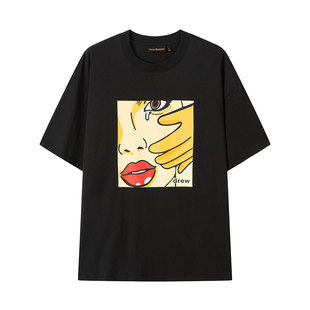 drew house no tears 宽松短袖圆领T恤