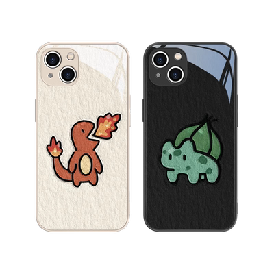 适用苹果手机壳宝可梦玻璃磁吸