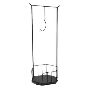 斗室案上便携式户外移动炭炉架子煮茶炉底座隔热垫支架铁艺凉炉架